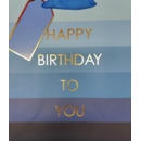 GIFT BAG,Happy Birthday Blue (Large)